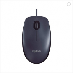 Logitech M100  Gray Optical Mouse, USB, Retail